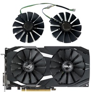 ⚡NEW T129215SM FDC10M12S9-C DUAL-RX580 GPU Fan，For ASUS Radeon DUAL-RX590、RX580、RX570、RX470、GTXkm'#