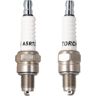 2PK TORCH A5RTC Spark plug Replace for NGK 6535/CR5HSB Spark plug, for Brisk NAR17 Spark plug, for B