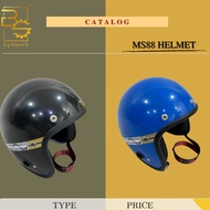 HELMET MS88 100% ORIGINAL TALI TULISAN MERAH