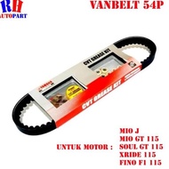 Vanbelt Mio J Assy Mio GT 115 Xride 115 Soul GT 115 Fino F1 115 LATEST 54P/