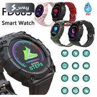 FD68S Smart Watch Heart Rate Blood Pressure Monitor Fitness Men Women Bluetooth Smart Watch TPU Skin-friendly High Toughness