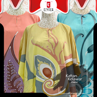 Baju Kelawar Batik Kelantan Pastel Cotton Viscose