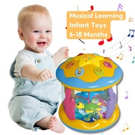Baby Toys 6 to 12 Months Musical Learning Infant Toys 1218 Months Babies Ocean Rotating Light Up Toy
