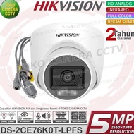 Available HIKVISION 5MP MIC AUDIO DS-2CE76H0T-ITPFS INDOOR CCTV CAMERA
