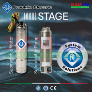 Franklin STAGE ปั๊มบาดาล 2 แรงม้า 14 ใบพัด ø 2" SST-4514 380V 3Phase (H 77-28 m Q 50-140 ...