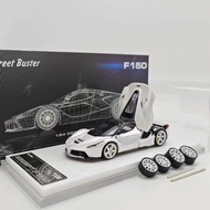 Đường phố Buster SB 1:64 Ferrari prancing ngựa LAFERRARI F150 có thể mở ra mui xe xe hợp kim mô hình