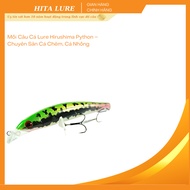 Lure Hirushima Python Fishing Lure 110mm 14.5g BKK 3x Blade Specialized in Hunting Seabass and Barra