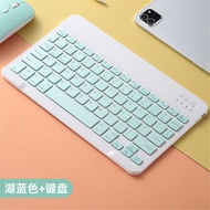 GOOJODOQ 9.7/10 Inch Wireless Bluetooth Keyboard Mouse Set Lightweight Portable For iPad Phone Color
