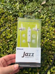 運動型無線藍芽耳機(白) JAZZ-BT25