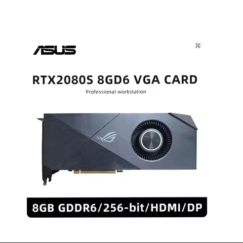 RTX 2080 Super 8GB GPU ASUS RTX2080S 8GD6 VGA CARD graphics card support 8GB GDDR6 256-bit HDMI DP f