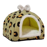 Accieey Small Animal House Hamster Nest Bed Cozy and Washable Guinea Pig Bed Perfect Hideout for Small Animals Like Rabbits Rats Hedgehogs and More Ideal Cage Accessory for Pet Lovers