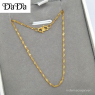 Giler2 gold neck chain 375 length 45cm gold necklace