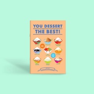 Singapore Gift Souvenir Singlish Notebook – Ice Dessert Hawker Food Singlish