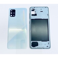 อะไหล่บอดี้+ฝาหลัง Body Samsung A71 สีอาจจะผิดเพี้ยน อาจจะไม่ตรงตามที่ลง สามารถขอดูรูปสินค้าก่อนสั่ง