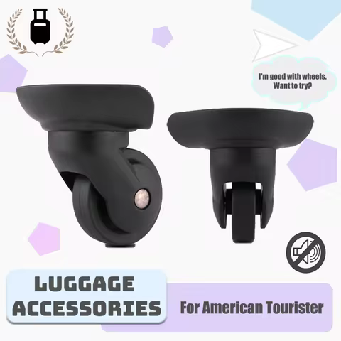 For American Tourister 92T Universal Luggage Replacement Wheels - High Quality Universal Wheel Repai