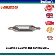 SHERWOOD 3.15mm x 1.25mm HSS CENTRE DRILL SHR0251845B