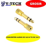 CONVERTER AUDIO DC 6.5 M TO DC 3.5 F