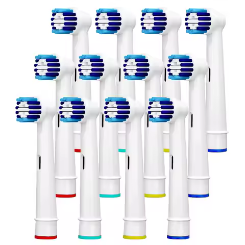4/8/12pcs Replacement Brush Heads for Braun Oral-B Electric Toothbrush Professional Care 500 600 100
