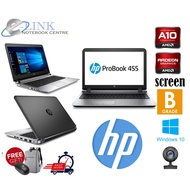 ( GRADE B Screen ) ( HP AMD A10 Gaming 15.6" ) HP PROBOOK 455 G3 AMD A10-8700P / AMD Radeon R6 GRAPH