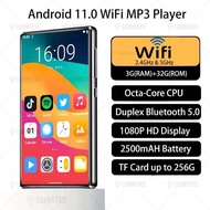 Yophoon WiFi 5.0" MP/MP5 Player Android 11.0 APP Store Bluetooth MP3 Player Music Walkman Spotify/Pa