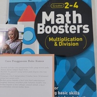 Buku Matematika KUMON boosters kelas 2-4 perkalian pembagian