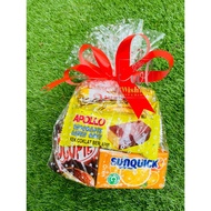 HAMPER MAKANAN MINUMAN MINI/HAMPER COMEL/GIFT/ HADIAH