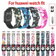 Huawei Watch Fit Smart Watch Strap Rubber Replacement Sport Band for Huawei Watch Fit Smart Wristband