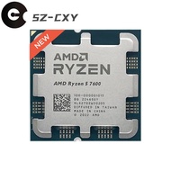 AMD Ryzen 5 7600 R5 7600 3.8 Ghz 6-Core 12-Thread CPU Processor 5NM L3=32M 100-000001015 Socket AM5 Tray New But Without Cooler