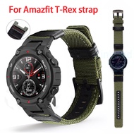 Nylon Canvas Strap For Amazfit T-Rex2 Smart Watch Band Sports Bracelet For Amazfit Trex T-Rex Pro Correa Wristband