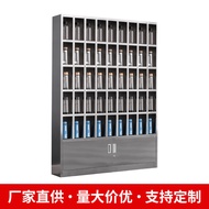 S/💖Stainless Steel Cupboard Factory Workshop Staff Water Cup Tea Storage Cabinet Tableware Storing Compartment Cupboard