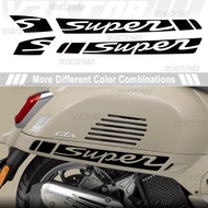 For Vespa GTS / GTS Super GTS 250 GTS 300 GTV 250 GTV 300 GTS250 GTV300 Scooter Sticker Kit Side Bod