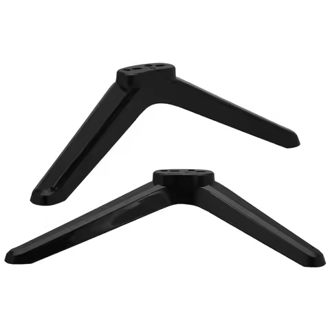 1Pair Universal TV Base Stand Legs Fits 32 40 43 48 49 50 Inch Flat Panel Tvs Robust Support Secure 