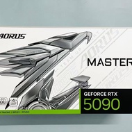 [Gigabyte] AORUS RTX5090 MASTER White Super Carved Graphics Card Radiator Assembly DIY Figure Decora