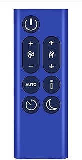 Fan Replacement Remote Control Compatible with Dyson Fan BP04 BP03 (Blue)