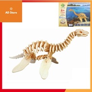 Plesiosaurus 3D wooden assembly toy puzzle 3D puzzle wooden puzzle