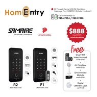 Samaire R2 + F1 Digital Lock for Door and Gate Bundle + Free Gifts worth $462