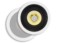 Monoprice 2-Way in-Ceiling Speakers 6.5 Inch (Pair) 60W Nominal, 120W Max, 8 Ohms, 8.07 Inch Cutout