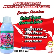 Pupuk Cair  Semprot Pelebat Penyubur Cabai Cabe Rawit Hijau Merah Tidak Rontok Obat Cabe Anti Rontok