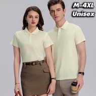 M-4XL Unisex Plain Polo Shirt Men Oversize Polo T Shirt Men Collar Casual Polo Shirt for Man Classic