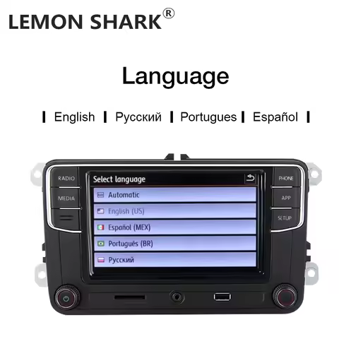 Noname RCD330 Plus Android Auto Car Radio Carplay MirrorLink 6RF035187E Headunit for VW Golf 5 6 Jet