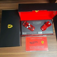 Hot wheels mattel creations heritage ferrari 2 pack rlc 312p 499p Modificata Redline club red line e