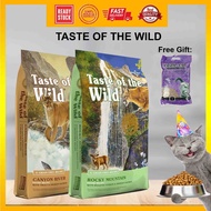 7KG | Taste of The Wild Rocky Mountain & Canyon River Kibles Cat Food | Makanan Kucing Original | Dr