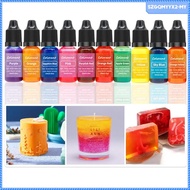 [SzgqmyyxcbMY] Candle Dye DIY 20 Pieces Bright Resin Craft Decor Soap Dye Candle Color for