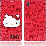 GOMO三麗鷗授權 Hello Kitty Sony 5.2吋 Xperia Z2 D6503 32GB 側掀側翻可立式皮套 保護殼 保護套 紅