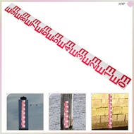 Water Level Indicator Water Level Gauge Sticker Reflective Sticker Simple Installation Self-Adhesive