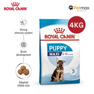 Royal Canin Maxi Puppy 4kg Dry Dog Food - Size Health Nutrition