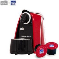 《OTTIMO》膠囊咖啡機-寶石紅+100顆Lavazza咖啡膠囊(紅色)