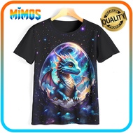 3D Kids Animal Dragon T-Shirt 3D Dragon Dragon Top N3D-03 For Ages 1-12 Years