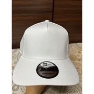 NE 9 Forty A Basic White Baseball Cap Adjustable Snapback