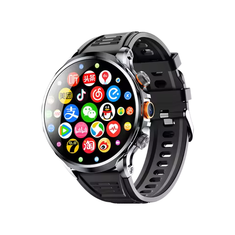 H18 Smart Watch 4G Android10.0 System GPS WIFI SIM Card Smartwatch 1.95'' Large Spherical Screen HD